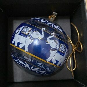 NIP NIB NWT💙💫 Rosenthal Maharajas Gift Cobalt ornament crystal ball